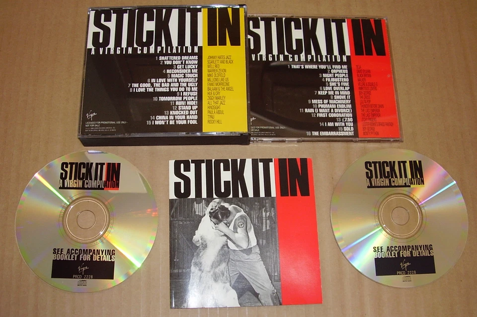 PROMO 2 CD BOY GEORGE Culture Club THE CROSS queen MIKE OLDFIELD Paula Abdul  Foto 1 de 1