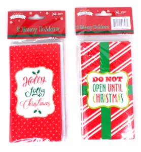 Money/Gift Card Holder with Envelopes 16ct Christmas Xmas (1A) - Picture 1 of 3