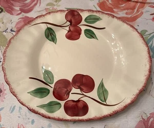 Blue Ridge Southern Potteries CRAB APPLE Oval Serving Platter 11.5” VTG Ceramic - Picture 1 of 10