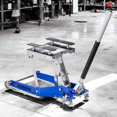 1500 lb Capacity ATV Motorcycle Lift Jack Pump Hydraulic Low Profile Bike Jack Foto 1 de 4