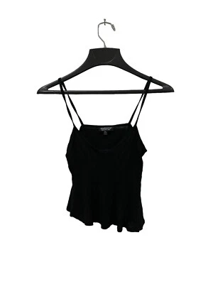 Topshop Black Tank Top Shirt Women’s Size XS Good Condition  Foto 1 de 4