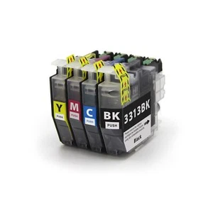 Brother LC3313XL BK/C/M/Y LC3311 High Yield nonoem ink cartridge printer - Picture 1 of 5