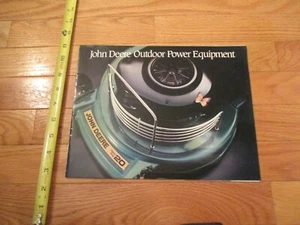 John Deere Outdoor Power Equipment Oldtimer Händler Verkaufsprospekt 12 - Bild 1 von 12