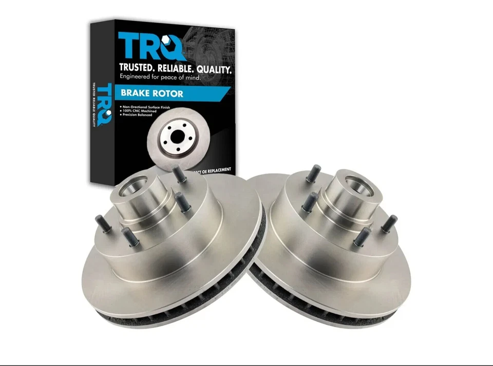 Front Disc Brake Rotor Driver & Passenger Side Kit Pair for Mopar Dodge - Image 1 of 1