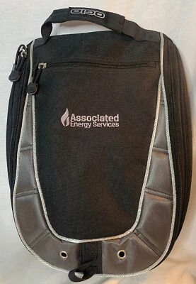 Bolsa de zapatos de golf OGIO Shoester negra y plateada usada en excelente estado Foto 1 de 4