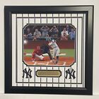 Aaron Judge 62nd Home Run 8x10 professionally framed with an Engraved Nameplate