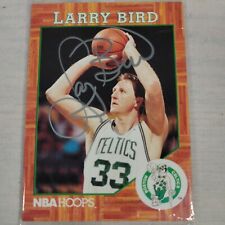 LARRY BIRD NBA HOOPS 1991 CARD. SEALED