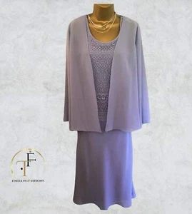 Cattiva New York Flieder Outfit für besondere Anlässe UK 10 US 6 EU 38 - Bild 1 von 6
