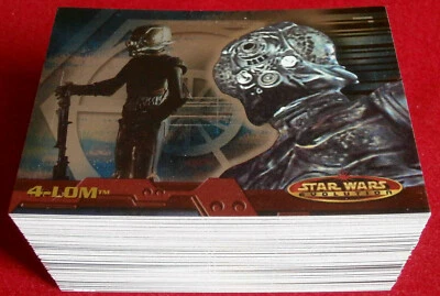 STAR WARS EVOLUTION - Complete VINTAGE Base Set (90 cards) - Topps 2001 - Image 1 of 4