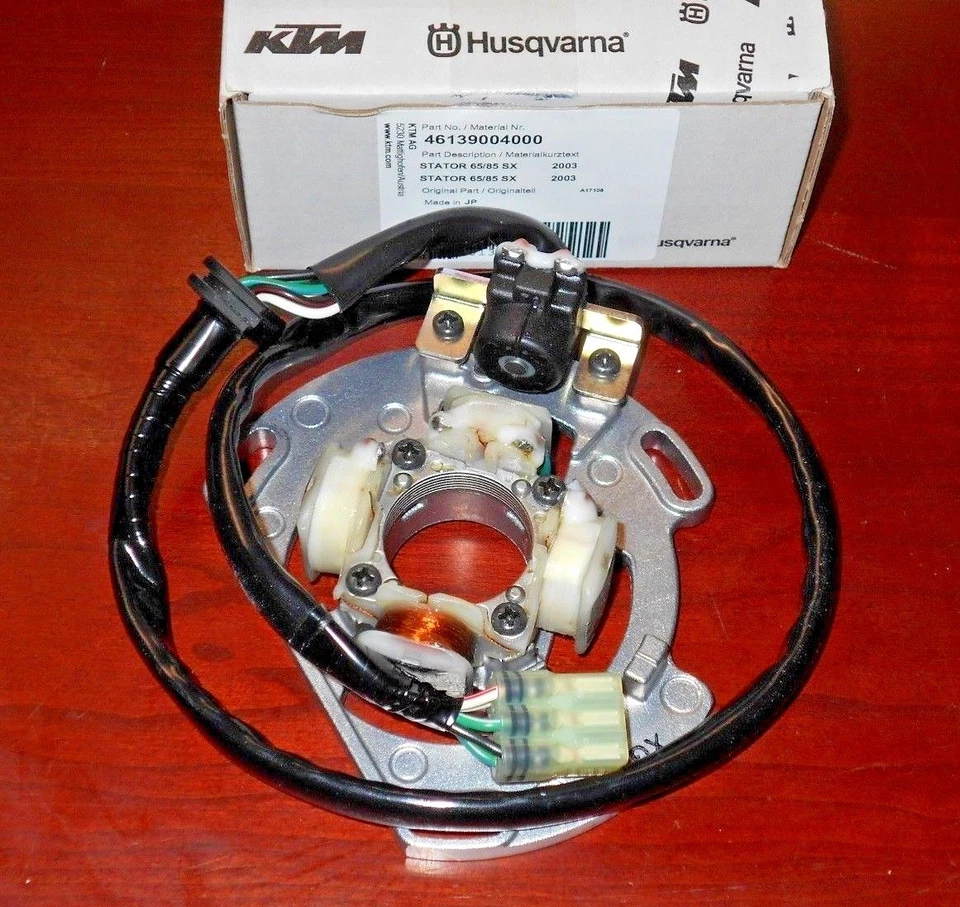 ESTATOR DE ENCENDIDO MOTOR KTM 65SX, 85SX, 105SX, GENERADOR, MAGNETO 46139004000,03-17 Foto 1 de 1