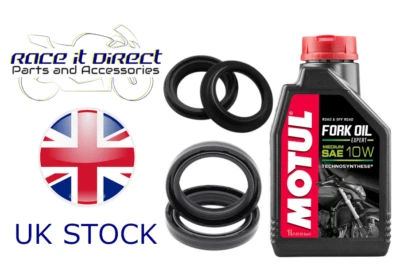 Fork Oil Seal Dust Seal Set Motul Expert Kit For Honda XR 250 R 1984-1985 - Image 1 of 4