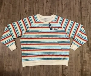Ariat Crewneck Striped Sweatshirt Women’s Size XXL -NWT - Picture 1 of 4