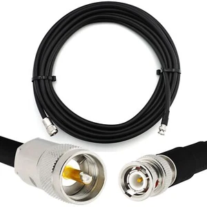 HF400-BNCM-PL-30 BNC Male to PL259 30m UHF CB Flexible Coaxial Cable - LMR400 UF - Bild 1 von 4