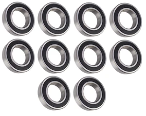 (10 Each) R20-2RS Sealed Radial Ball Bearing 1-1/4 ID X 2-1/4 OD X 1/2 Wide - Picture 1 of 4