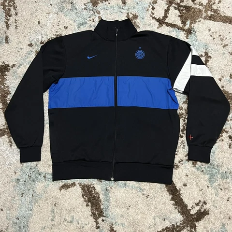 2000s Nike Sportswear Inter Milan Mens Full Zip Jacket Large Soccer Football Cover