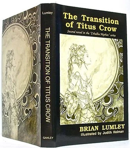 BRIAN LUMLEY'S The Transition of Titus Crow (Ganley:1992, 1st hardcover edition) - Picture 1 of 7