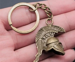 MICHIGAN STATE SPARTANS PREMIUM Metal KEY RING NEW Sparty Helmet - Picture 1 of 3