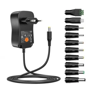 Zolt 36W Adaptateur Secteur Universel AC à DC 3V 4.5V 5V 6V 7.5V 9V 12V 1A 2A... - Photo 1 sur 7