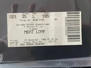 Meat Loaf Ticket 1994 - Imagen 1 de 1