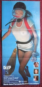 1977 THE DEEP Movie Release Print Ad ~ Sexy Girl Scuba Diver JACQUELINE BISSET - Picture 1 of 4