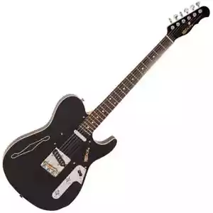 Fret-King Country Squire Stealth ~ Gloss Black - Picture 1 of 16