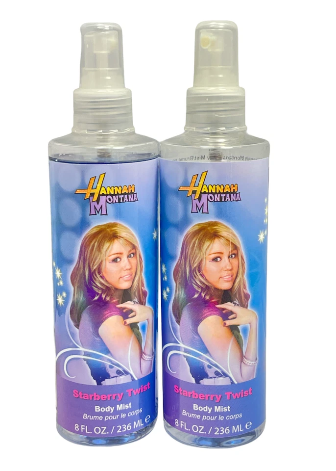 Bruma corporal Hannah Montana Starberry Twist 8 fl. oz./236 ml nueva; LOTE DE 2 Foto 1 de 2