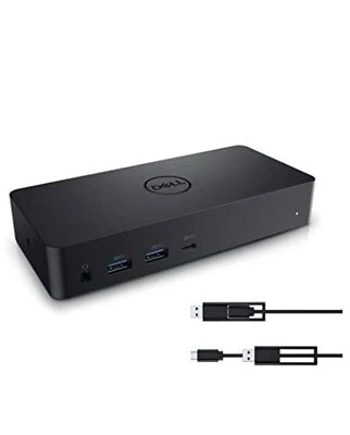 Dell D6000 Universal Docking Station with 130W AC power adapter - Image 1 of 2