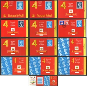 HA1 to HA12 4 x 2nd Class Barcode Booklets. Each sold separately. - Picture 1 of 18