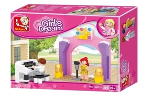 Girls Dream Musikbühne Klemmbaustein Mädchen Steckbaustein Bausatz LEGO geeignet - Bild 1 von 4