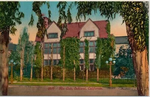 NILE CLUB - OAKLAND, CALIFORNIA - VINTAGE POSTCARD - Picture 1 of 2