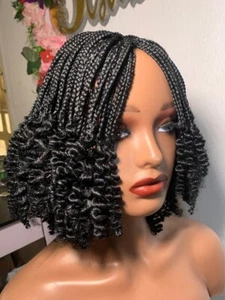 Beatiful , lightweigh Braided Unit With Curly Tips. Perfect for Work, Occassions - Picture 1 of 3