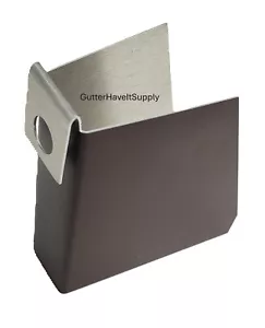 Package of 10 - 5 inch 2 x3 Gutter Spacer Wedge Brown - Picture 1 of 3
