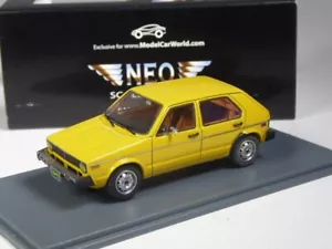 (KI-08-37) Neo Scale Models 43959 VW Golf 1 Rabbit USA in 1:43 in OVP, selten - Bild 1 von 2