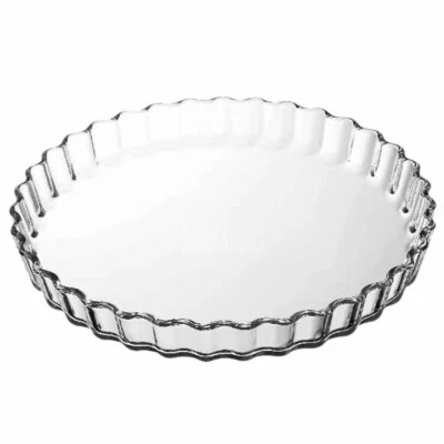 TARTEFORM Quicheform Kuchenform Backform Obstkuchenform Auflaufform 27 cm GLAS - Bild 1 von 2