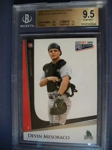 DEVIN MESORACO 2009 Tristar Projections #230 BGS GEM MINT 9.5 RC Reds - Picture 1 of 1
