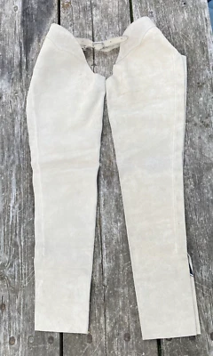 Perri's adult S Sand split leather work/schooling chaps NWOT - Image 1 of 4