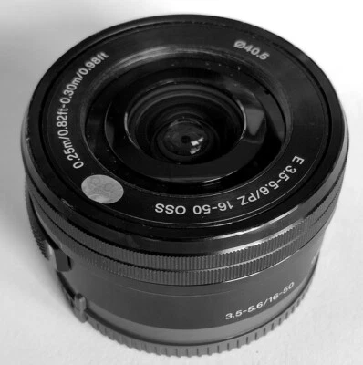 Original SELP1650 16-50mm F/3.5-5.6 PZ OSS Lens Black For SONY E-Mount Camera - Image 1 of 2