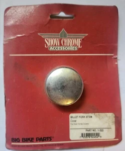 NEW Honda Show Chrome billet fork stem cover 1-322. 1 1/8 inside diameter. - Picture 1 of 1