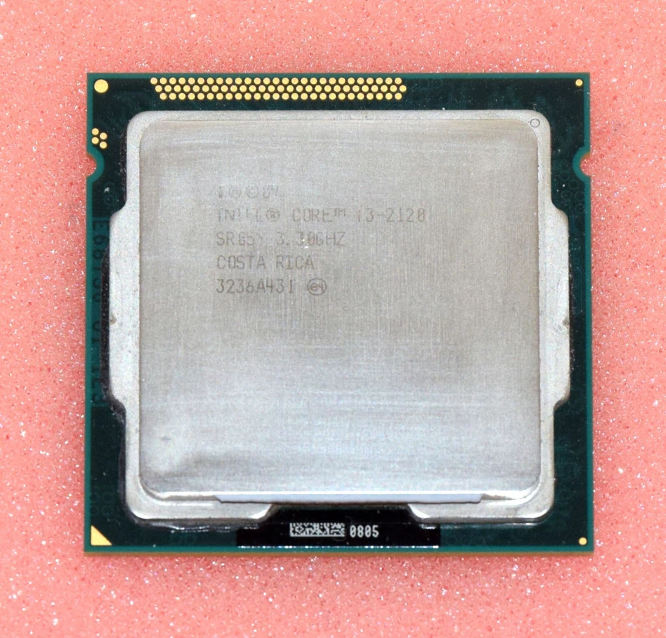 Intel Core i3-2120 SR05Y Dual Core CPU Processor 3.3GHz 3MB Smart Cache LGA 1155 - Image 1 of 1