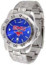 Sun Time Men's Licensed NCAA Team Sport Steel Anochrome Watch (Pick Your Team)