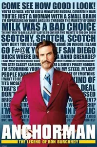 Anchorman : Quotes - Maxi Poster 61cm x 91.5cm new and sealed - Picture 1 of 1
