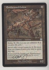 2001 Magic: The Gathering - Apocalypse Emblazoned Golem #136 0d2