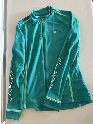 Pearl Izumi women’s long sleeve cycling full zip top size large - Image 1 of 4