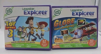 Leap Frog Toy Story 3 Globe Earth Adventures Disney Pixar Leapster Explorer - Image 1 of 4