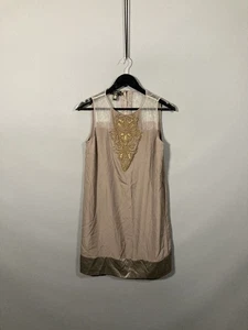 TED BAKER Dress - Size 2 UK10 - Brown - Great Condition - Women’s - Picture 1 of 5