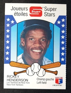 1987 Stuart Rickey Henderson #23 - Bild 1 von 2