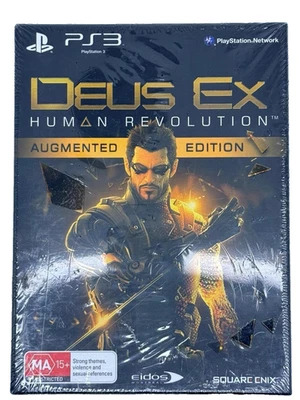 Deus Ex Augmented Edition PS3 Playstation 3 Game Brand New SEALED - Image 1 of 2