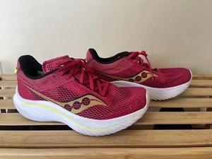 Saucony Kinvara 14 Damenschuhe 8,5 rot rosa niedrig Laufen sportliche Turnschuhe - Bild 1 von 7