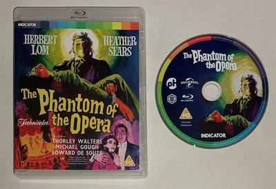 The Phantom of the Opera 1962 Blu-Ray Region B UK Europe Technicolor Colour - Image 1 of 3