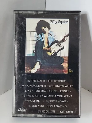 Don’t Say No - Billy Squier (Cassette, 1981, Capitol Records)   - Image 1 of 3